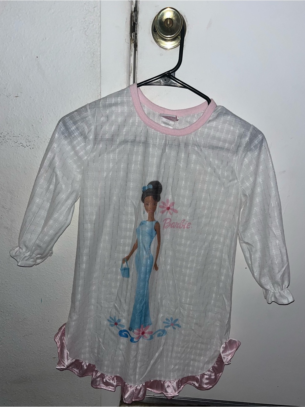 Vintage kids Barbie night gown
